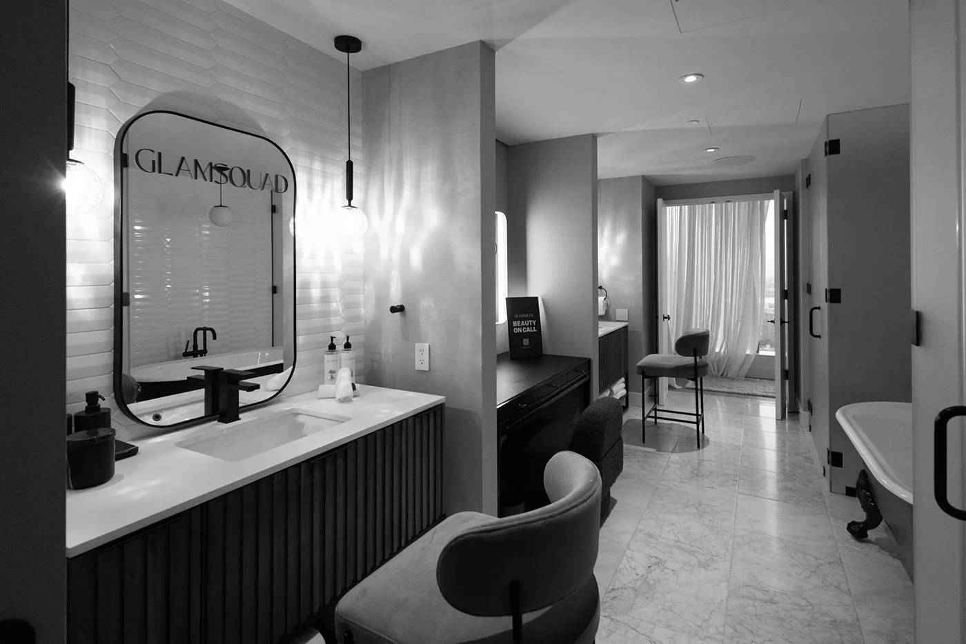 Get Glam activation in the Loft